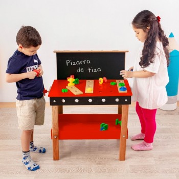 Banca de herramientas junior (3 años en adelante)