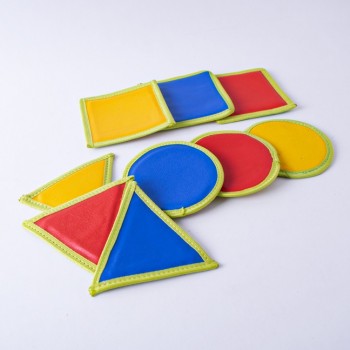 Juego de memoria con figuras geométricas (9 piezas en... 2