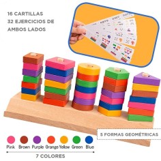 Juego de razonamiento con tarjetas (Block matching puzzle) 2