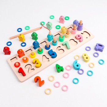 Escalera de números Montessori 2