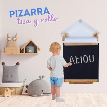 Panel pizarra portarrollo 2