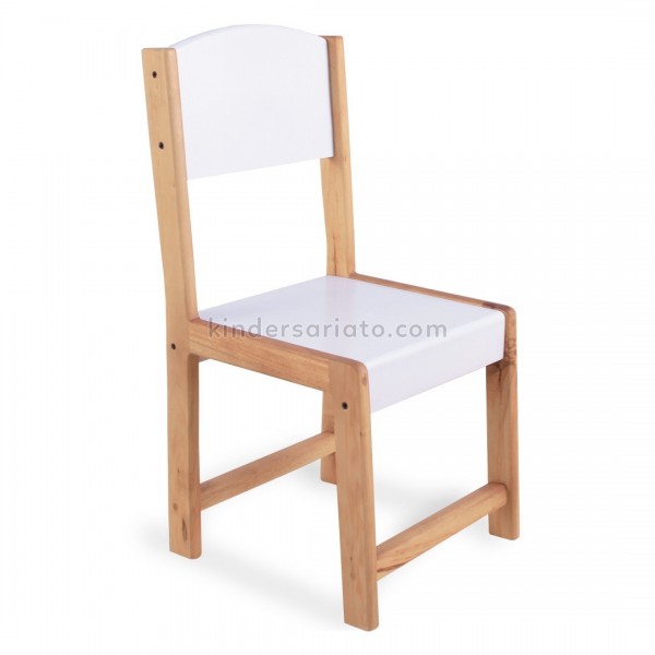 silla preescolar de madera