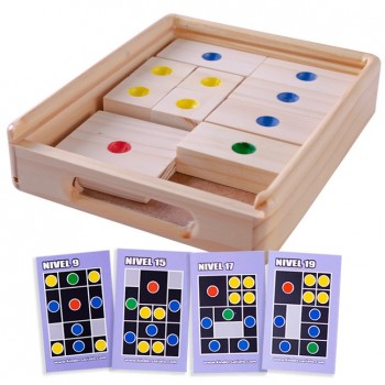 Fugitivo - juego de madera con cartillas
