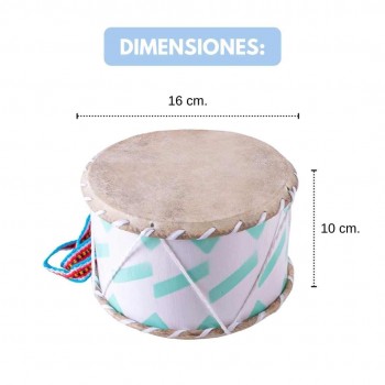 Tambor Bombo pequeño (16 cm diámetro) 2