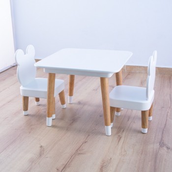 Mesa osito + 2 Sillas (50 x 50 cm.) 2