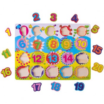 Encajable números del 1 al 20