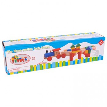 Tren bloques de construcción x 15 piezas 2