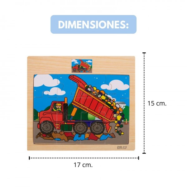 Rompecabezas variados (12 piezas)