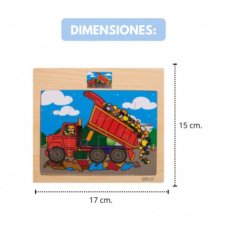 Rompecabezas variados (12 piezas)