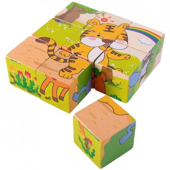 Rompecabezas en cubos (9 piezas)