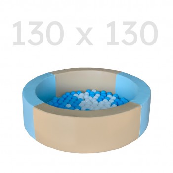 Piscina redonda (130 cm diámetro)