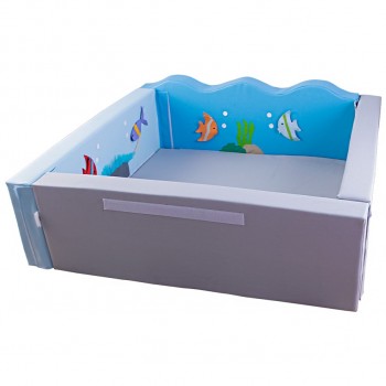 Piscina de pelotas (150 x 150 cm) 2