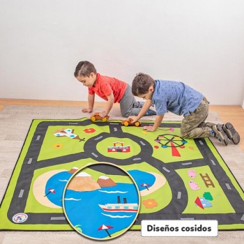Tapete de Carretera - playmat city, tapete de actividades 2