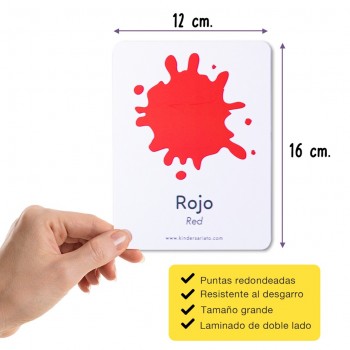 Flashcards colores y formas x 25 2