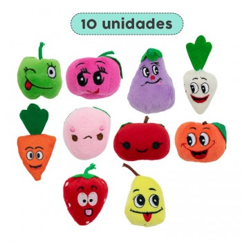 Títeres de dedo - Frutas (10 piezas) 2
