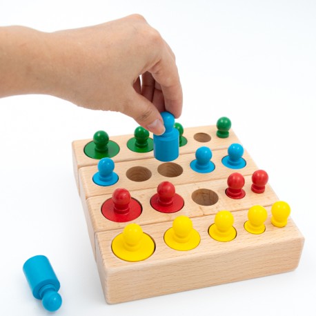 Encaje de cilindros Montessori