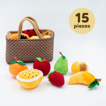 Canasta de frutas (Felpa)