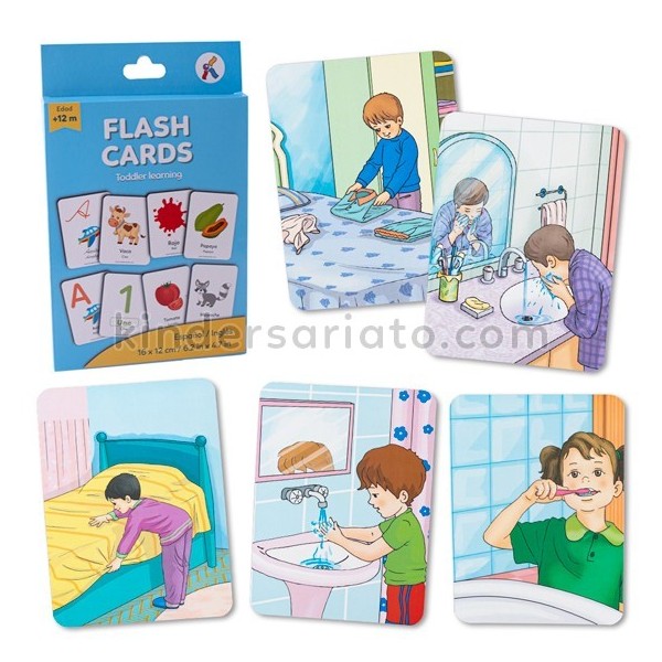 Flashcards Rutinas diarias x 25