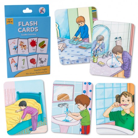 Flashcards Rutinas diarias x 25