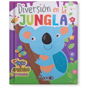 Libro Toco y Aprendo - Diversión en la jungla