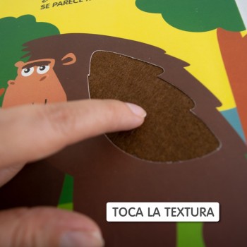 Libro Toco y Aprendo - Diversión en la jungla 2