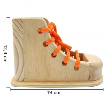 Bota de amarre montessori 2