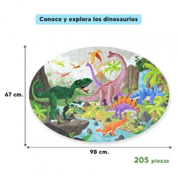 Puzle Los dinosaurios 2