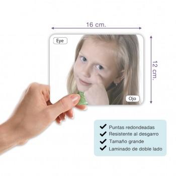 Flashcards emociones y partes del cuerpo 2