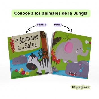 Libro los animales de la selva 2