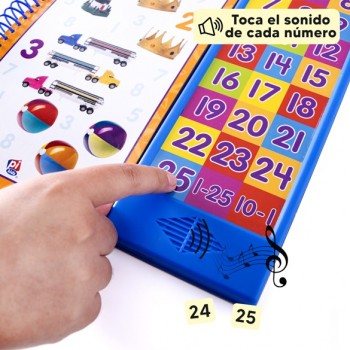 Libro Los números escribe y borra 2