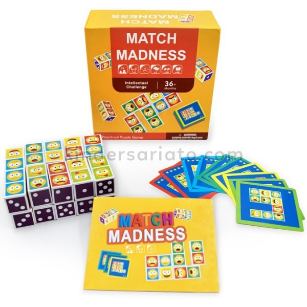 Juego de cartitas en pareja (Match Madness)