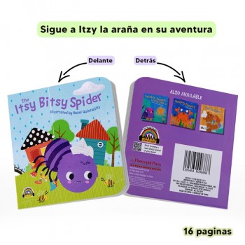 Libro la araña Itzy Bitsy 2