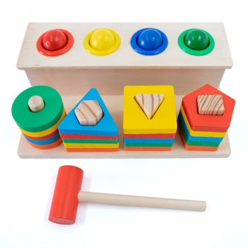 Cuenta tablillas con bolitas