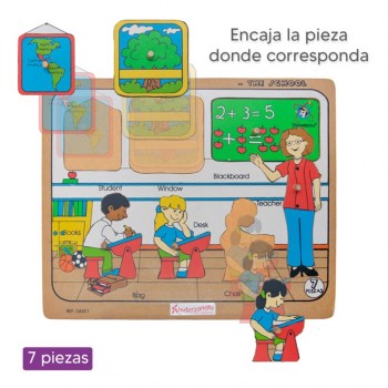 Rompecabezas la escuela 2