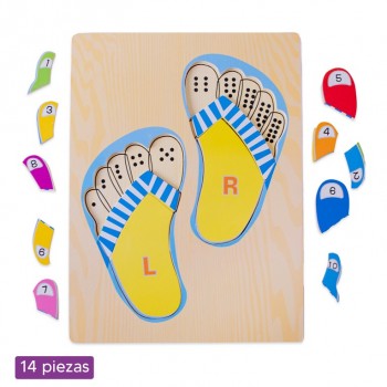 Encajable pie derecho e izquierdo 2