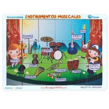 Rompecabezas - Instrumentos musicales 2
