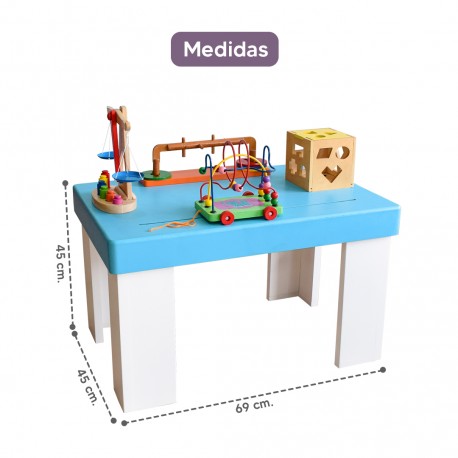 Mesa de actividades didácticas