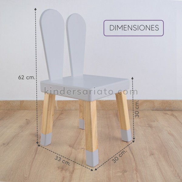 Pack Mesa Y 2 Sillones Infantiles Tower Blancos