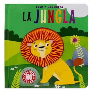 Libro toco y descubro - La jungla