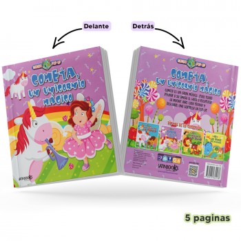 Libro Pop-up - Cometa, un unicornio mágico 2