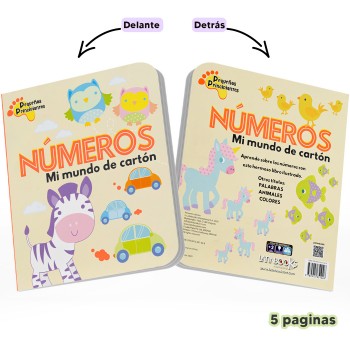 Números - mi mundo de cartón 2
