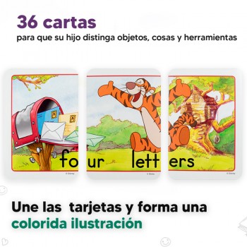 Flashcards numeros y cantidades - Winnie the Pooh 2