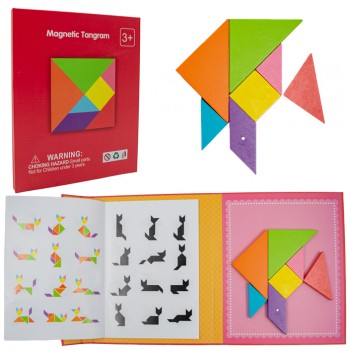 Tangram en madera + libro