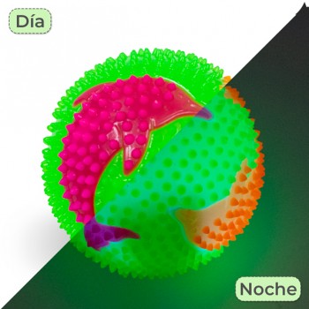 Pelota flashing spiky 2