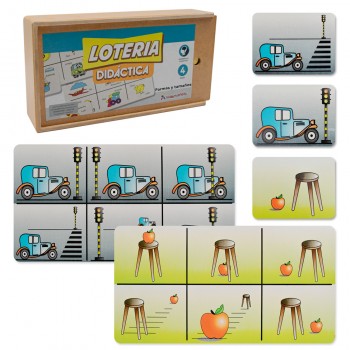 Lotería didáctica - Orientación espacial