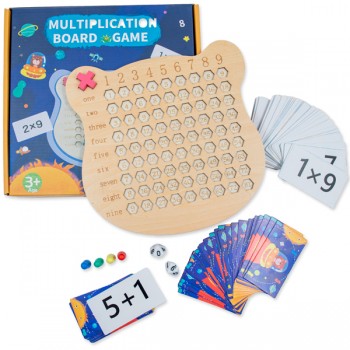 Tablero de multiplicación modelo osito