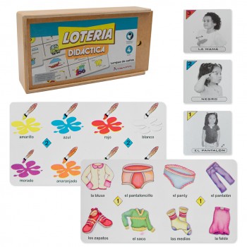 Lotería didáctica - Lengua de señas