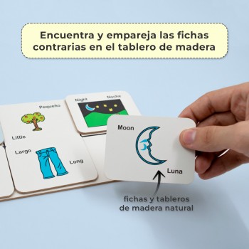 Lotería didáctica - Contrarios 2