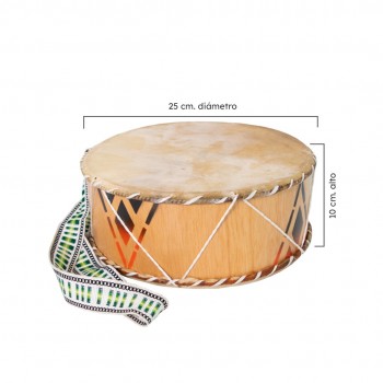 Tambor Bombo grande (25 cm diámetro) 2