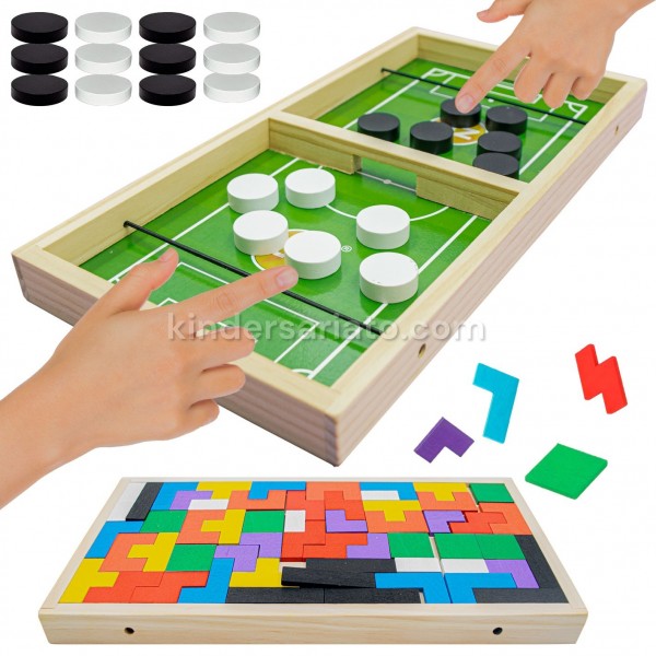 Hockey Tetris de mesa - pucket game 2...